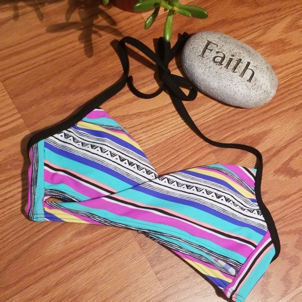 Hula honey swim top small